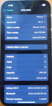 iPhhone 13 PRO 256 GB veľmi pekný stav - 5