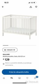 Detská postieľka Gulliver (IKEA) - 5