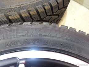 Toyota Corolla nova zimna sada kolies 225/45R17 - 5