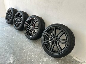 ALU DISKY AUDI 5X112 R20 + ZIMNÉ PNEU CONTINENTAL 245/40 - 5