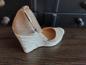 Espadrilky na platforme - vel. 39 - 5