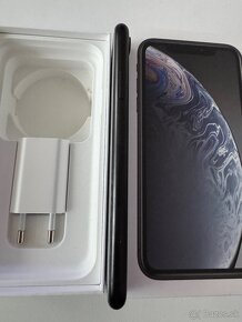 Apple iPhone Xr 64gb BLACK zdravie 100% ako NOVY - 5