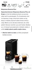 Kávovar NESPRESSO KRUPS ESSENZA PLUS XN510810 - 5