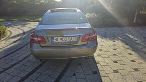 Mercedes E350 CDI A/T coupé, 137 tis. km, prvý majiteľ, DPH - 5