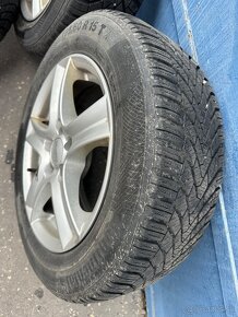 195/60R15 6,5Jx15H2 ET 38 5x100 zimný komlpet Toyota - 5