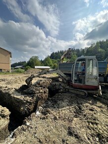 Zemné a výkopové práce Minibágrami 1,8ton a 2,8ton - 5