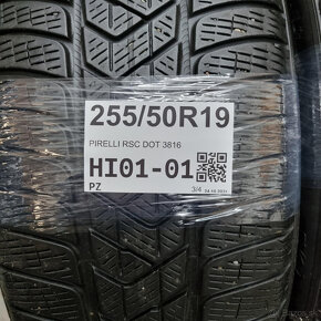 Zimné pneumatiky 255/50 R19 PIRELLI RSC DOT3816 - 5