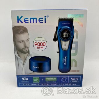 KEMEI KM-2242 Profesionálna sada na strihanie vlasov a fúzov - 5