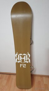 Predám snowboard zn. F2 Real 160cm - 5