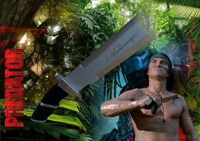 Predator – Jungle Hunter v mierke 1/4 + Mačeta "BILLY SOLE" - 5