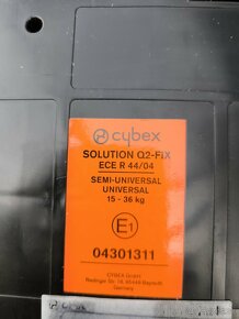 Detská autosedačka CYBEX Solution q2-fix - 5