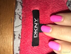 DKNY originál metalická/damska zimna  bundicka S - 5