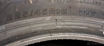 Predám 4ks nové letné 225/45r18-91Y Bridgestone - 5