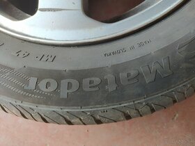 205/60R15 letné pneu Matador +alu disky - 5