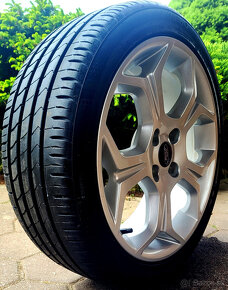 alu R17 4x108, letné pneu 205/45, orig. Ford Fiesta ST - 5