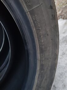 Pneumatiky M+S Bridgestone 215/60 R17 - 5