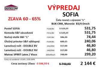 Manželská posteľ z masívu - 5