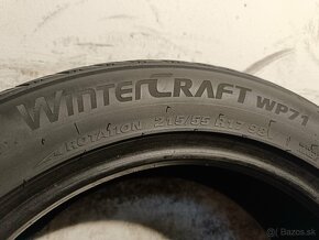 215/55 R17 Zimné pneumatiky Kumho Wintercraft 2 kusy - 5