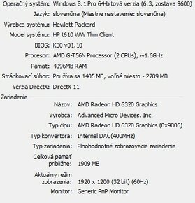 mini pc HP Client T610 - SSD - 5