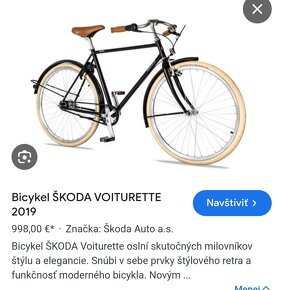 Bicykel SKODA VOITURETTE - 5