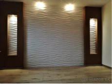 3D sádrové panely, obklad na stenu 6,5m2 - 5