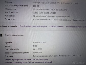 HP Zbook 17 G3 + programy - 5