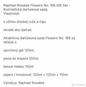 kozmeticky set zn. Raphael Rosalee Flowers

 - 5