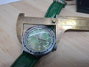 Predám funkčné náramkové automatické hodiny VOSTOK Komandirs - 5