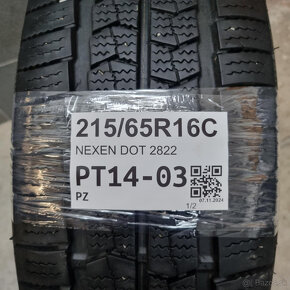 Dodávkové zimné pneu 215/65 R16C NEXEN DOT2822 - 5