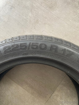 Pneu CONTINENTAL SportContact 225/50 R 17 , 5 €/ks - 5