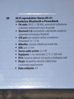 Reproduktor Narex BS-01 - 5