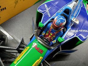 F1 BENETTON FORD B194 VÍTĚZ AUSTRÁLIE 1994 SCHUMACHER 1:18 - 5