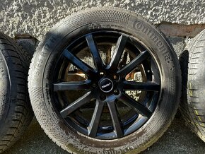 R17 Zimná sada AUTEC rozteč 5x112 215/65 R17 Continental - 5