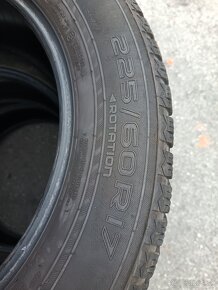 Predám pneumatiky 225 /60 R17 suw 4x4 - 5