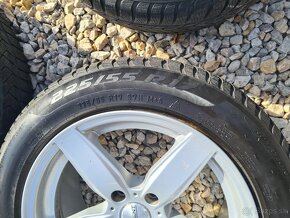 5x120 R17 DEZENT + 225/55 R17 zimné (BMW) - 5