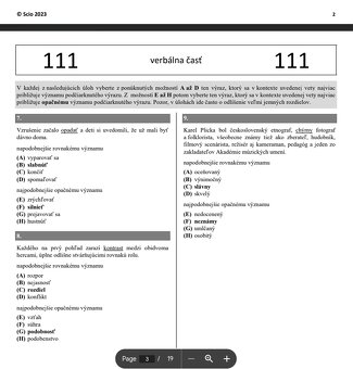 Scio učebnice + testy VŠP +35 testov OSP +45 tes ZSV +36 tes - 5