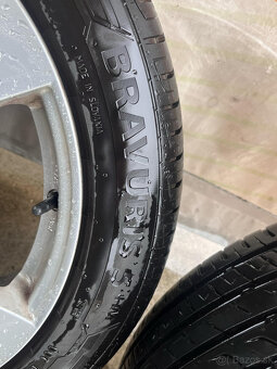 Letné pneumatiky s diskami 205/50 R17 DEZENT - 5