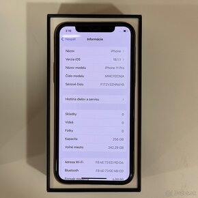 IPhone 11 PRO 256GB, 100% zdravie, výborný stav - 5