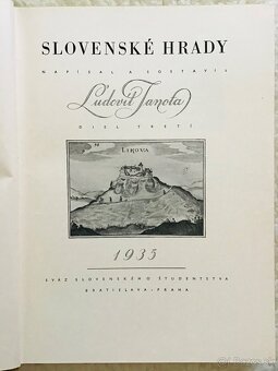 Slovenske hrady1-3, 1935. - 5