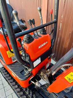 Minibagr Kubota K008-5 2023 malý nájezd - 5