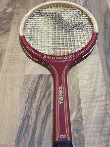 Drevené tenisové rakety zn.Slazenger, Snauwaert, Head - 5