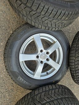 Alu kola Audi Volkswagen dezent 5x112 7jx16 et38 pneu - 5