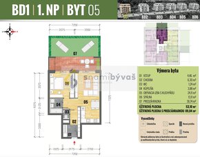 2 i nový tehlový byt s predzáhradkou 37m2, Panoráma 6 - 5