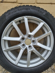 Alu disky Dezent 5x112 7,5Jx17 H2 + zimné pneu 225/55 R17 - 5