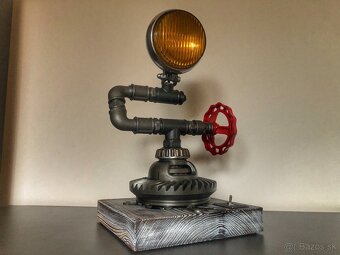 Industriálna lampa - STEAMPUNK III - 5