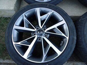 KIA optima,carens 18"225/45 R18 letná sada - 5