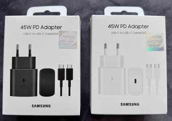 NOVÉ nabíjačky originál Samsung USB-C 45W - 5