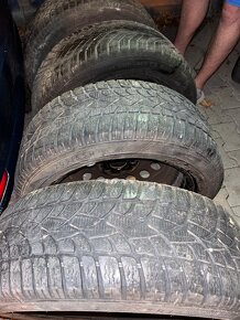 Zimné pneumatiky + Disky 205/55 R16 5x100 obuté na diskoch - 5