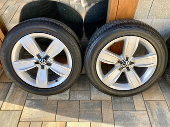 Predám letnú sadu org VW ISTANBUL 5x112 R17 215/55 R17 - 5