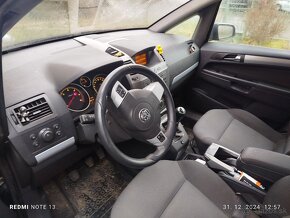 Opel Zafira B 1,9 88kw 2007 7miestne - 5